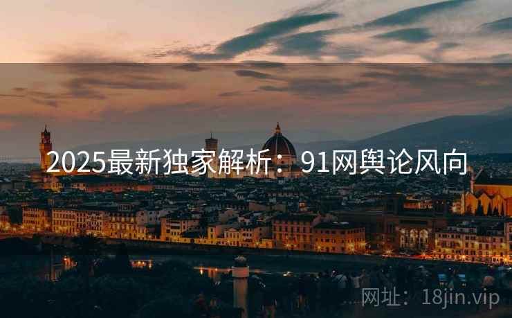 2025最新独家解析：91网舆论风向