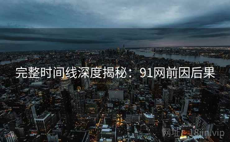 完整时间线深度揭秘：91网前因后果